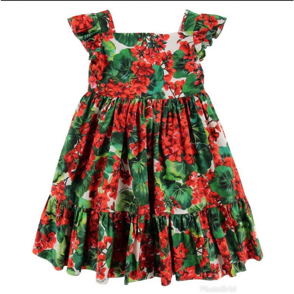 Dolce & Gabbana Portofino Floral Dress